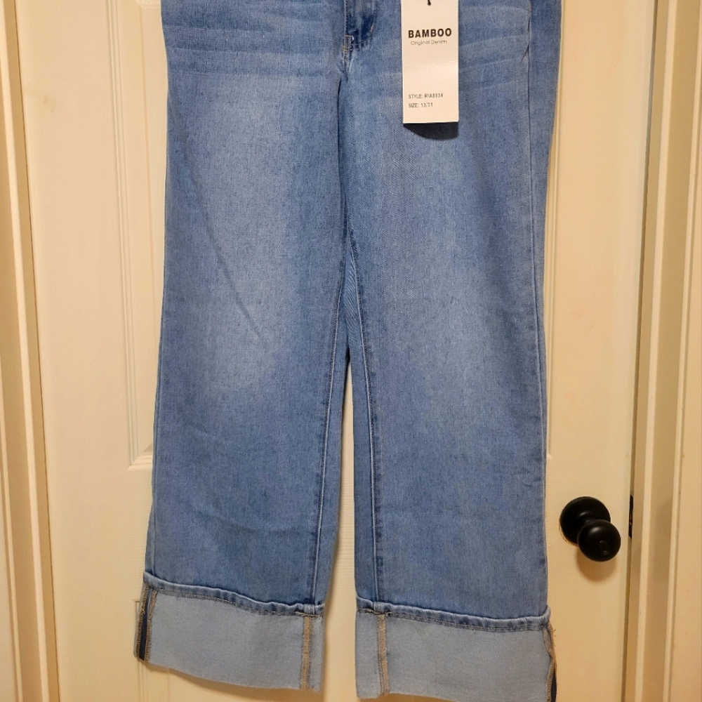 Bamboo Light Blue Womens Jeans